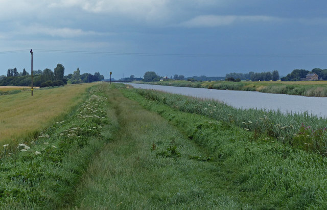 Middle Level Main Drain north of Morton's Bridge