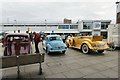 SJ9494 : Classic Cars on Hyde Civic Square by Gerald England