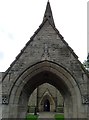 SJ9295 : Christ Church Lych Gate by Gerald England