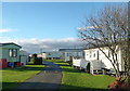 NU2328 : Beadnell Links Caravan Park by Alan Murray-Rust