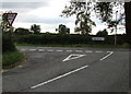 SJ6649 : Junction of First Dig Lane and the A529 near Stapeley by Jaggery