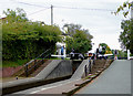 SJ5242 : Grindley Brook staircase locks  in Shropshire by Roger  D Kidd