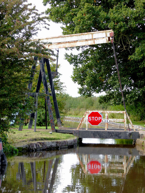 Lift Bridge west of Whitchurch, Shropshire