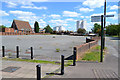 SK0405 : Disused market site, Silver Street, Brownhills by Robin Stott