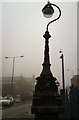 SJ9698 : Caroline Street Bridge Lamppost by Gerald England