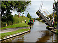 SJ4935 : Morris Lift Bridge near Whixall in Shropshire by Roger  D Kidd