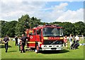 TQ7817 : Fire engine at village fete by Patrick Roper