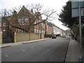 TQ3376 : Southeast on Wilson Road, Camberwell, south London by Robin Stott