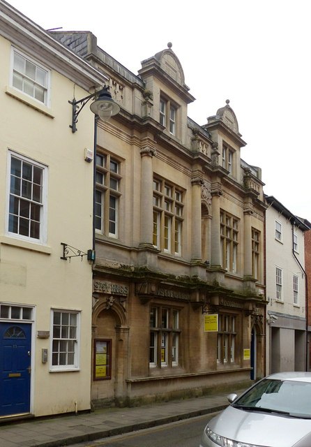 Former York County Savings Bank building, Finkin Street, Grantham