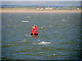 SD2603 : Navigation Buoy "Gamma" in Liverpool Bay by David Dixon