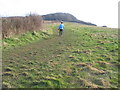 SY1387 : England Coast Path at Salcombe Hill by David Hawgood