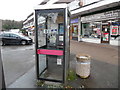 SU8996 : Former KX100 Telephone Box at Hazlemere Park Parade by David Hillas