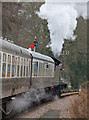 SX7863 : Staverton departure - South Devon Railway by Chris Allen