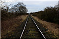 SE3191 : Wensleydale Railway by Morton Flats by Chris Heaton