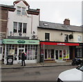 SO6024 : Specsavers and Ladbrokes in Ross-on-Wye town centre by Jaggery