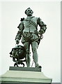 SX4753 : Sir Francis Drake on Plymouth Hoe by Jeff Buck