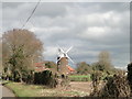 TM0690 : Old Buckenham windmill by Adrian S Pye