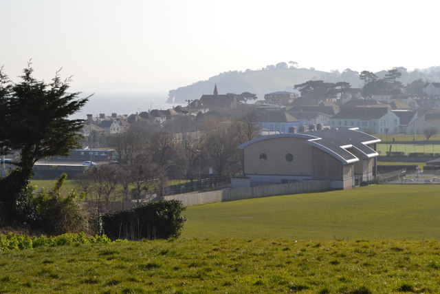 North Dawlish from the former Pitch and Putt, Sandy Lane