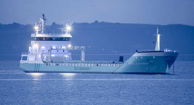 The 'Marietje Andrea' off Bangor