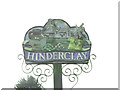 TM0276 : Hinderclay village sign, detail by Adrian S Pye