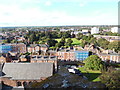 SJ4066 : View looking North from the tower of Chester Cathedral by David Hillas