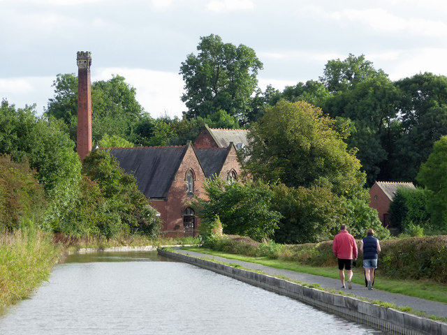 The Ashby Canal near Snarestone in Leicestershire