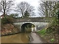 SJ7065 : Bridge no.28, Shropshire Union Canal Middlewich branch by Jonathan Hutchins