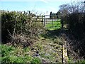 SK2208 : Bridge and gate, on the bridleway to Podmore Cottages by Christine Johnstone