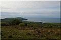 SN0437 : View north to the coast from Ffordd Bedd Morus, above Newport / Trefdraeth by Christopher Hilton