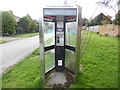 SP7602 : Former KX300 Telephone Kiosk at Henton by David Hillas