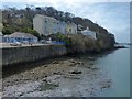 SH5873 : Houses overlooking the Menai Strait, Bangor by Robin Drayton