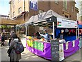 TQ2981 : Fitzrovia food stalls by Paul Harrop