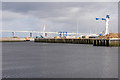 NH6647 : River Ness, Inverness Harbour by David Dixon