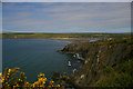 SN0439 : View east across Traeth Samuel by Christopher Hilton