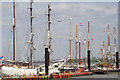 TQ4379 : Tall Ships Regatta, Woolwich Royal Arsenal Pier by Stephen McKay