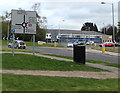 ST2995 : Directions sign at the northern end of St David's Road, Cwmbran by Jaggery