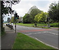 ST2995 : Pelican crossing, St David's Road, Southville, Cwmbran by Jaggery