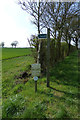 TM3069 : Footpath sign off Low Street by Geographer