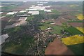 TF5059 : Wainfleet and the Tofts, with the A52 running down the east side of the Tofts: aerial 2017 by Chris