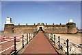 SJ3094 : Fort Perch Rock by Jeff Buck