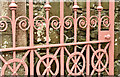 J3570 : Cast-iron gate, Knockbreda (CoI) parish church, Belfast (April 2017) by Albert Bridge