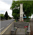 TQ1568 : Steps up to Molesey War Memorial in East Molesey by Jaggery