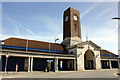 SJ3290 : Seacombe Ferry Terminal Entrance by Jeff Buck