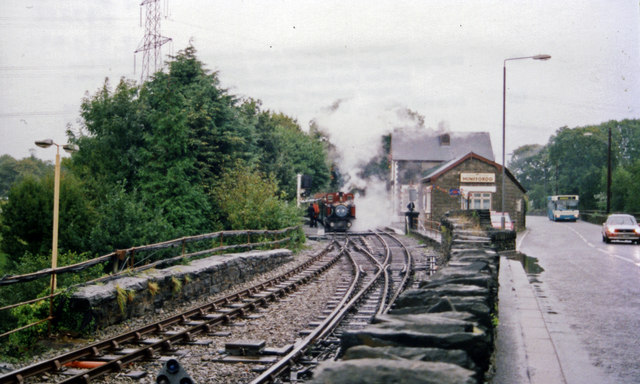 Minffordd, Ffestiniog station 1999