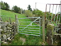 SE0427 : Gate on Halifax Bridleway 181 by Humphrey Bolton