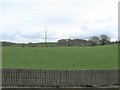 J4948 : Power lines in a drumlin landscape at Finnebrougue by Eric Jones