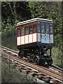 SX9265 : Car, Babbacombe Cliff Railway by Derek Harper