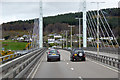 NH6647 : Kessock Bridge, A9 by David Dixon