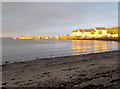 NX4846 : Sunset at Garlieston Harbour by Jon Alexander