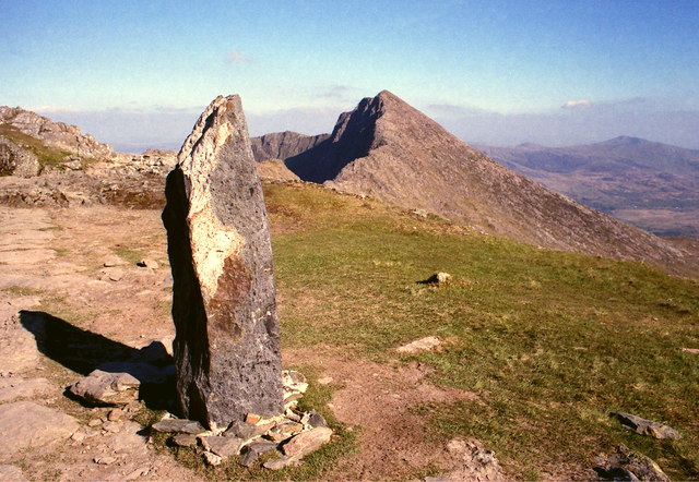 Marker Stone on the Watkin Path